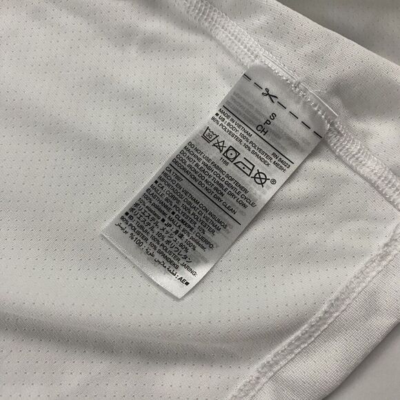 Old Navy Active Go-Dry White Running Lightweight Long Sleeve Mesh T-Shirt Sz S - Picture 8 of 9